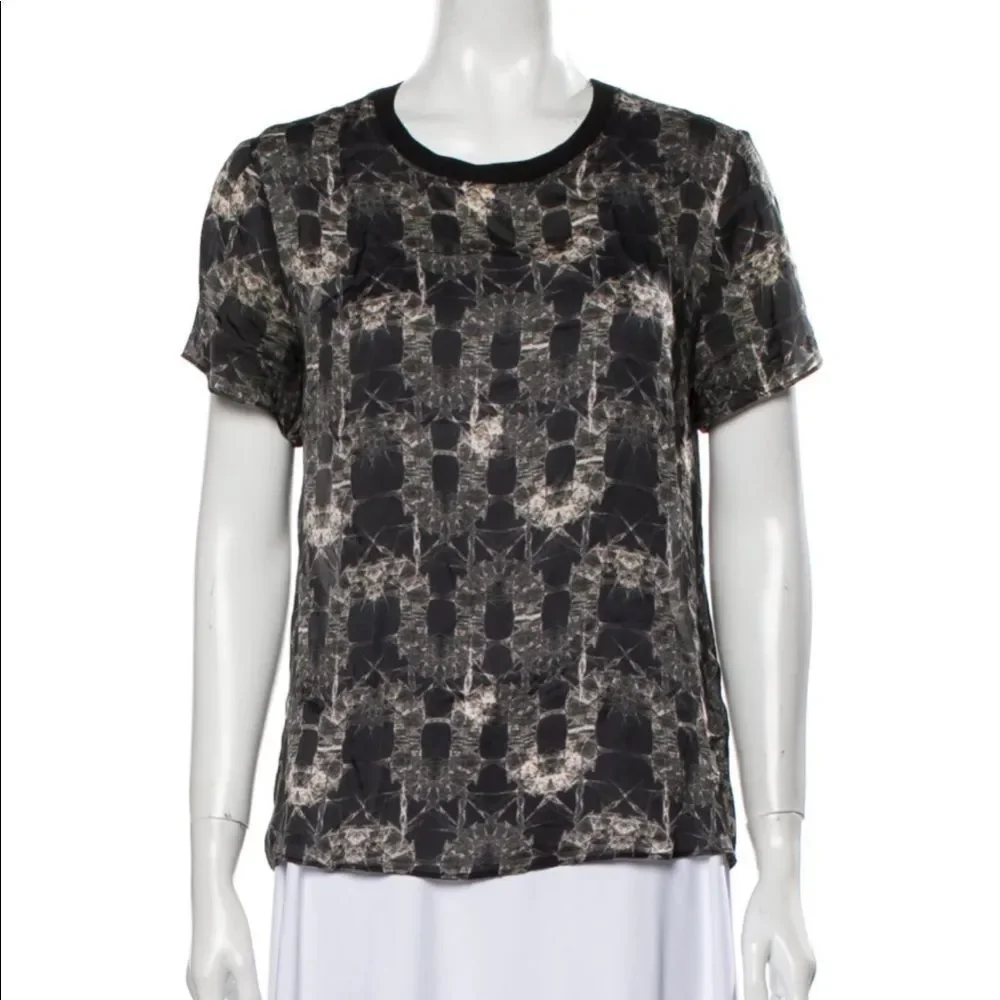 Theyskens’ Theory Silk Shirt Dress